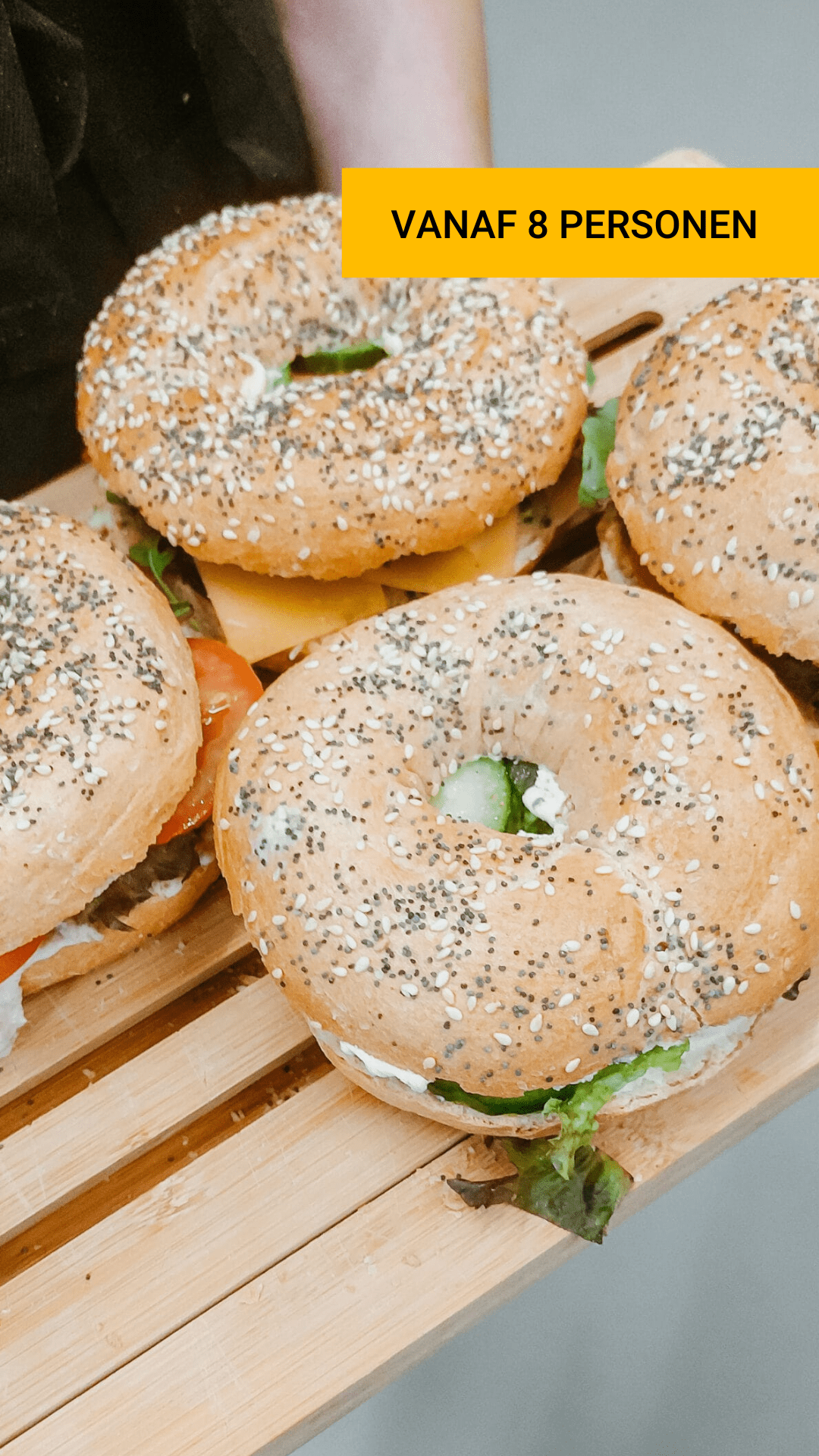 Bagel lunch